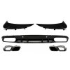 b2b bumper valance diffuser with rear bumper flaps 6000343 6073244
