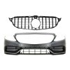 b2b front bumper with grille black suitable for 5999745 6101282