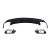 b2b rear diffuser with exhaust muffler tips chrome 6000721 6079782