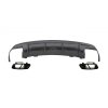 b2b rear bumper air diffuser with exhaust muffler 5997403 6047523