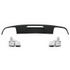b2b rear bumper diffuser suitable for mercedes cls 6001101 6084111