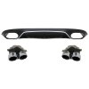 b2b rear diffuser with exhaust tips and central 5999295 6058672