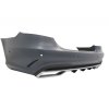 b2b rear bumper with exhaust muffler tips black 5997672 6050871