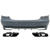 b2b rear bumper with exhaust muffler tips black 5997672 6050869