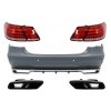 b2b rear bumper with exhaust muffler tips black and 5998883 6052899