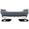 b2b rear bumper with exhaust muffler tips black 5996674 6039830