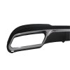 b2b rear diffuser with exhaust muffler tips black 5997526 6049342