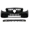 b2b front bumper with diffuser and exhaust muffler 5999067 6055202