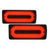 b2b led taillights light bar with rear bumper fog 5997402 6047539