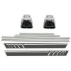 b2b add on door moldings strips brushed aluminum with 5999551 6061802