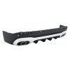 b2b rear diffuser with chrome exhaust tips suitable 6001562 6094784