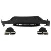 b2b rear diffuser with exhaust muffler tips suitable 5997731 6055449