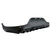 b2b rear diffuser with muffler tips suitable for 6000969 6084773