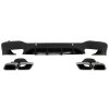 b2b rear diffuser suitable for mercedes glc x253 suv 5997729 6055494