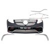 b2b front spoiler splitter flaps flics garnish chrome 5996902 6044106