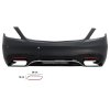 b2b rear bumper with diffuser and exhaust muffler 6001555 6093128