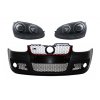 b2b front bumper with xenon look headlights black 5997010 6043279