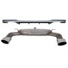 b2b rear bumper valance diffuser with exhaust system 6000649 6077849