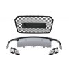 b2b bumper valance air diffuser with exhaust muffler 5998995 6054175