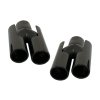 b2b exhaust muffler tips suitable for bmw e60 e90 e92 6001093 6087591