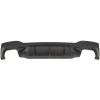 b2b rear bumper diffuser matte black with carbon twin 5997420 6047771