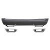 b2b rear bumper with exhaust muffler tips suitable 5997031 6046229
