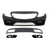 b2b front bumper diffuser with muffler tips black 6000091 6068267