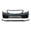 b2b front bumper with real carbon lip suitable for 6000170 6069661
