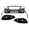 b2b front bumper side grilles suitable for mercedes 6000989 6086185