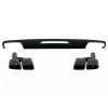 b2b rear bumper diffuser suitable for mercedes w218 5999707 6064058
