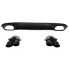 b2b rear diffuser with exhaust tips suitable for 5999013 6057980