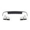 b2b rear bumper diffuser with exhaust muffler tips 5997424 6047972
