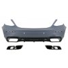 b2b rear bumper with exhaust muffler tips chrome 6000734 6080184
