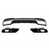 b2b rear diffuser with exhaust muffler tips black 5997527 6049349