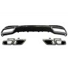 b2b rear diffuser with exhaust muffler tips suitable 5997529 6049367