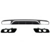 b2b rear diffuser with exhaust muffler tips suitable 5997371 6046950