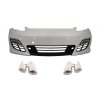 b2b front bumper with exhaust muffler tips suitable 5998963 6053747