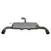 b2b complete exhaust system suitable for vw golf 5 6001613 6095432
