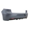 b2b rear bumper with complete exhaust system suitable 6001171 6086786