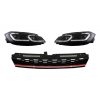 b2b central badgeless grille with led headlights 5999272 6058369