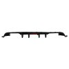 b2b rear bumper air diffuser suitable for vw golf 75 6000619 6080118