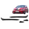 b2b front bumper side fins flaps suitable for vw golf 6001376 6091651