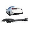b2b rear bumper diffuser with exhaust tips suitable 6006206 6127221