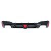 b2b rear bumper diffuser with led suitable for bmw 5 6006396 6128475