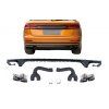 b2b rear bumper spoiler valance diffuser double 6006453 6261203
