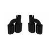 b2b black lacquer tips suitable for audi a4 b8 6011840 6161238