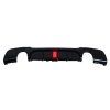 b2b rear bumper diffuser with led suitable for bmw 3 6006492 6165608