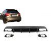 b2b rear bumper valance diffuser with exhaust tips 6020827 6257625