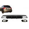 b2b rear bumper valance diffuser with exhaust tips 6024877 6257634