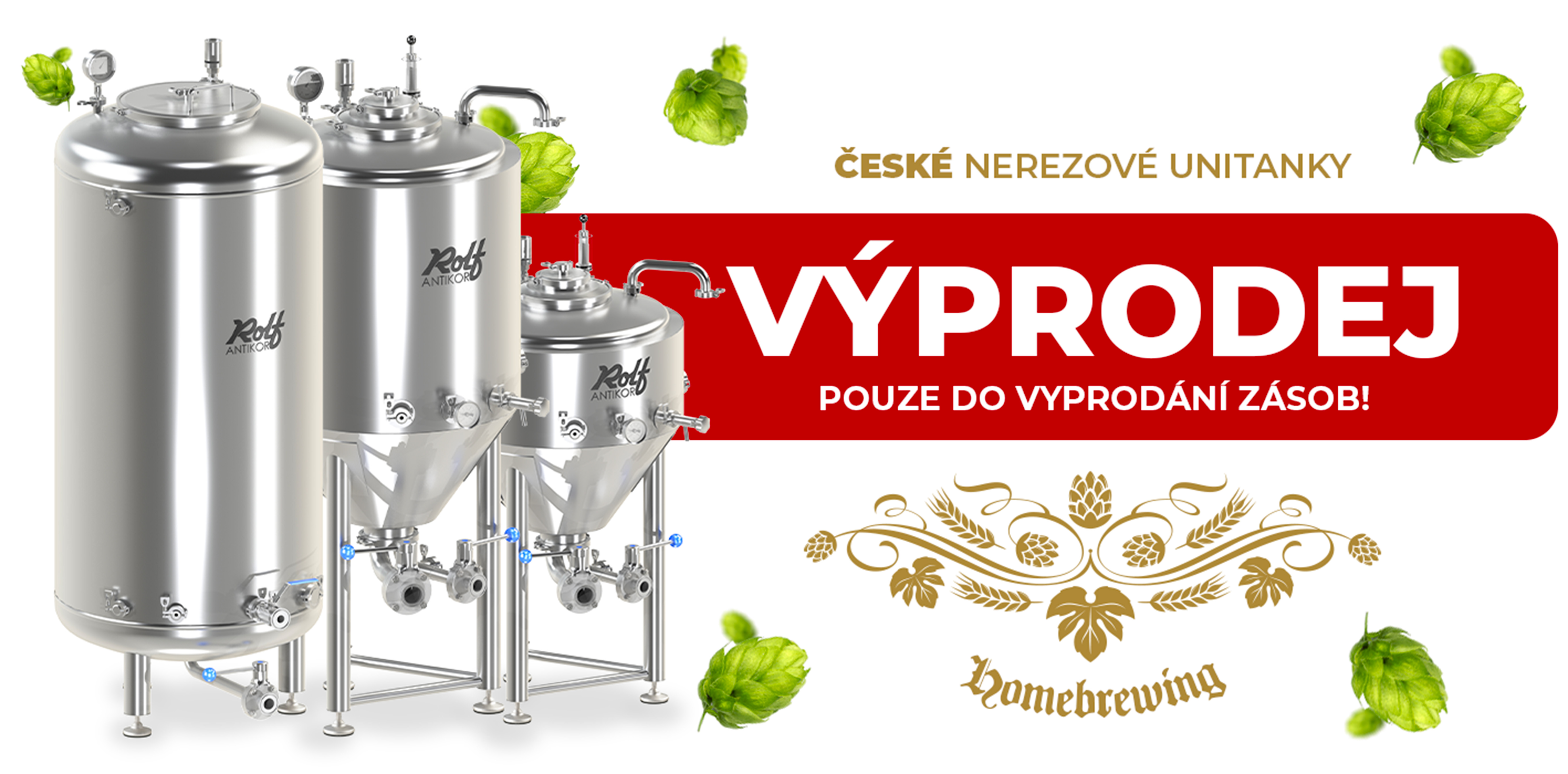 Výprodej nerezové unitanky